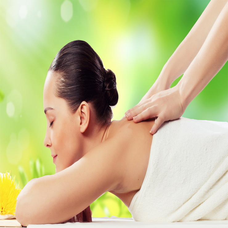 肩、首、頭ほぐし